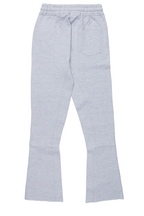 Boys Alpine Heather Grey Super Stacked Trackpant