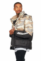 Jensen Camo Puffer Jacket
