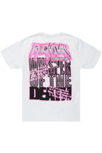 Obern White Graphic T-Shirt