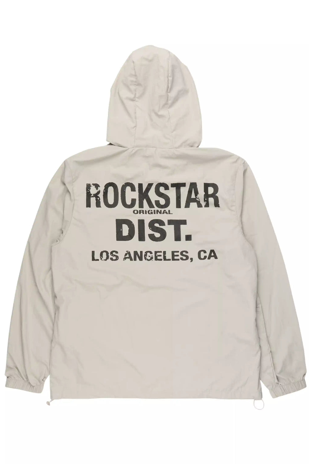 Lake Grey Graphic Windbreaker