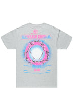 Digital Heather Grey Graphic T-Shirt