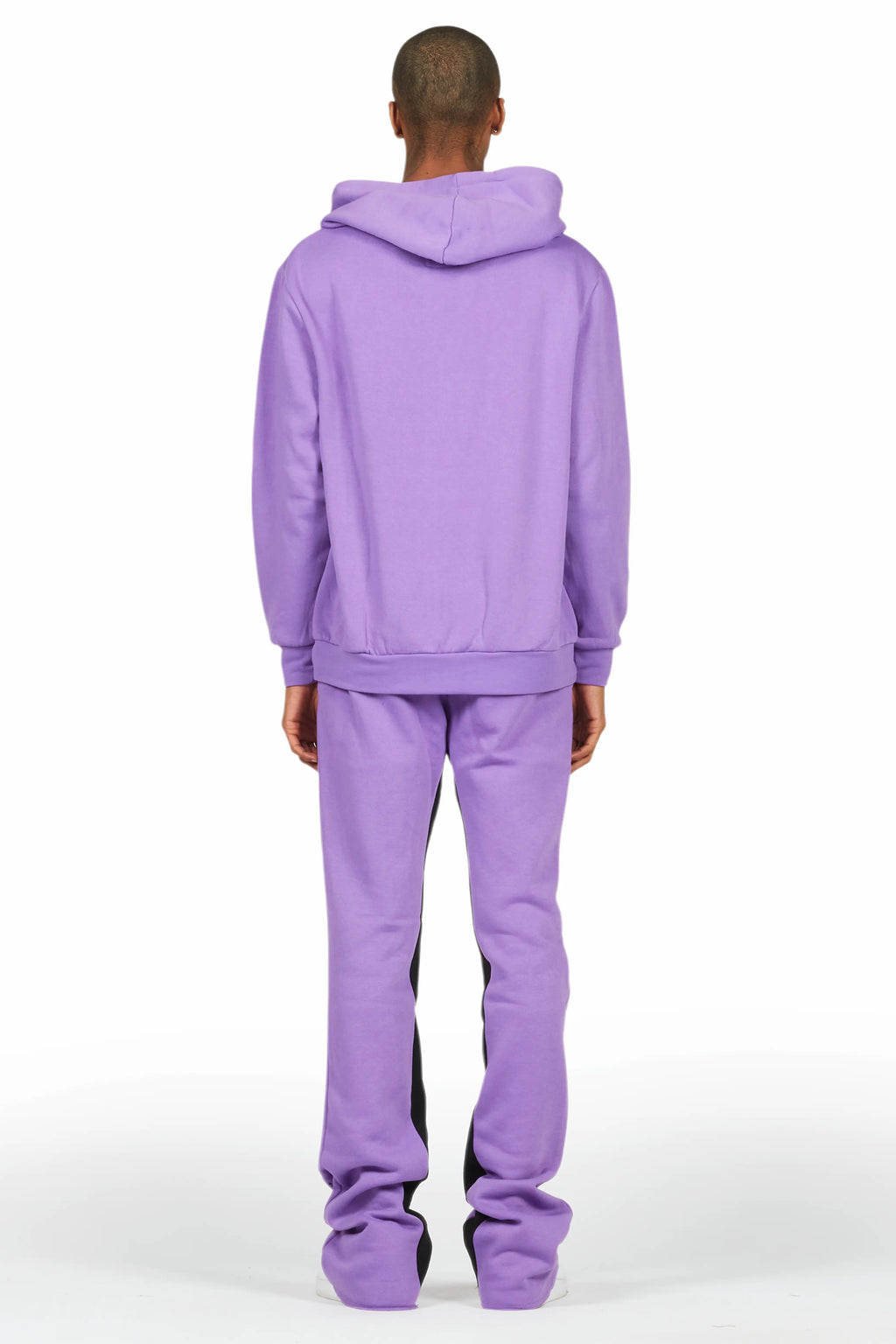 Raffer Purple Hoodie Baggy Fit Pant Track Set