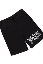 All Seeing Eyes Black Long Sleeve T-Shirt Short Set