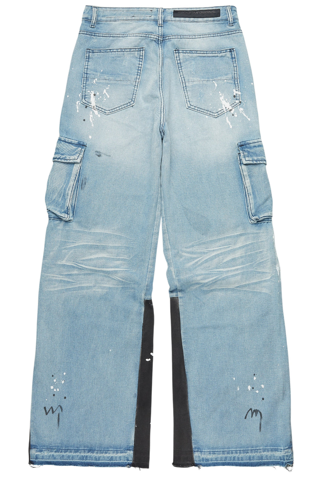 Dallin Blue Painter Baggy Cargo Jean