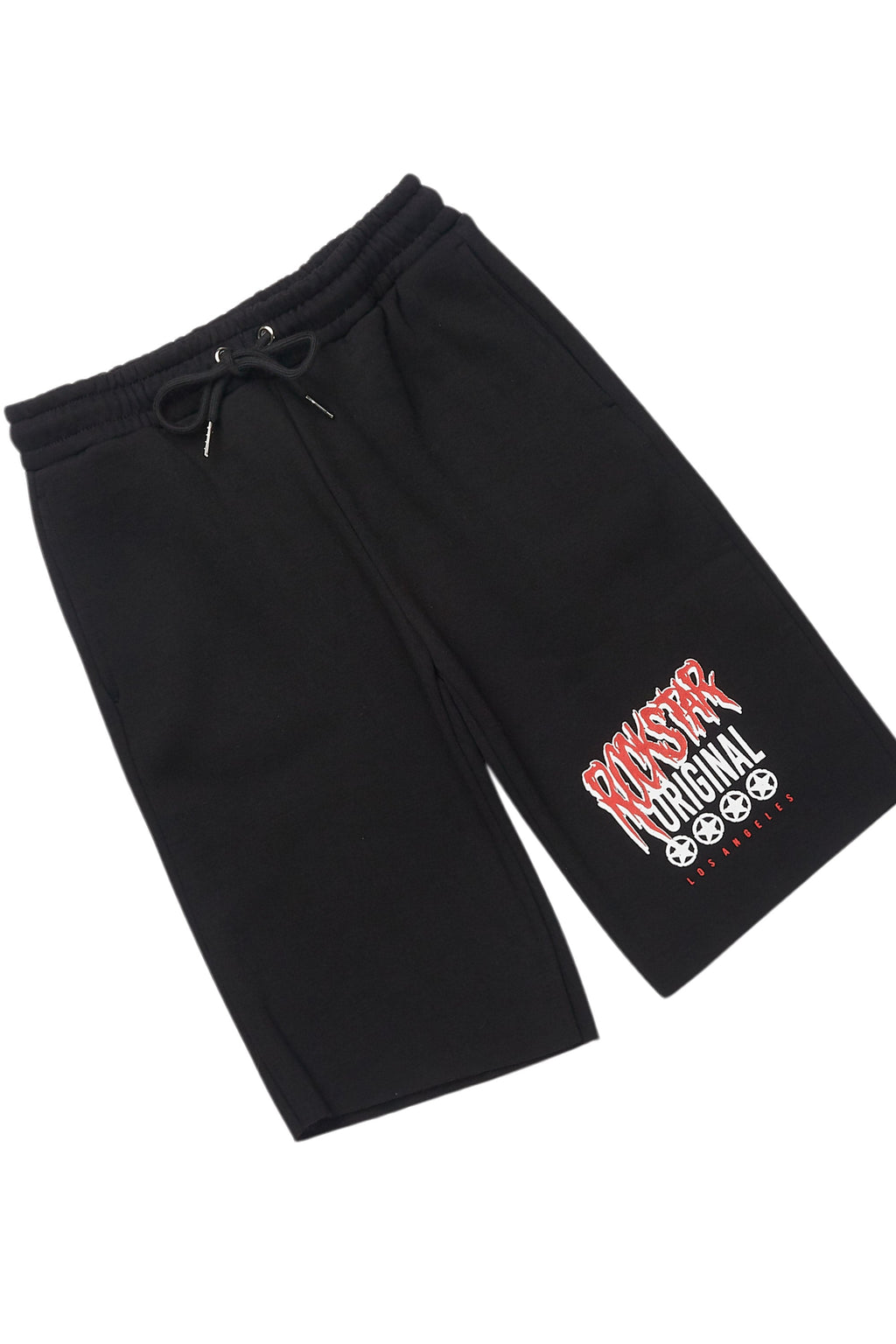 Boys Wizzurd Black/Red T-Shirt Cargo Shorts Set