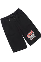 Boys Wizzurd Black/Red T-Shirt Cargo Shorts Set