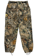 Acko Beige Tree Camo Cargo Graphic Pants