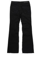 Boys Frasco Black Roller Paint Stacked Flare Jean