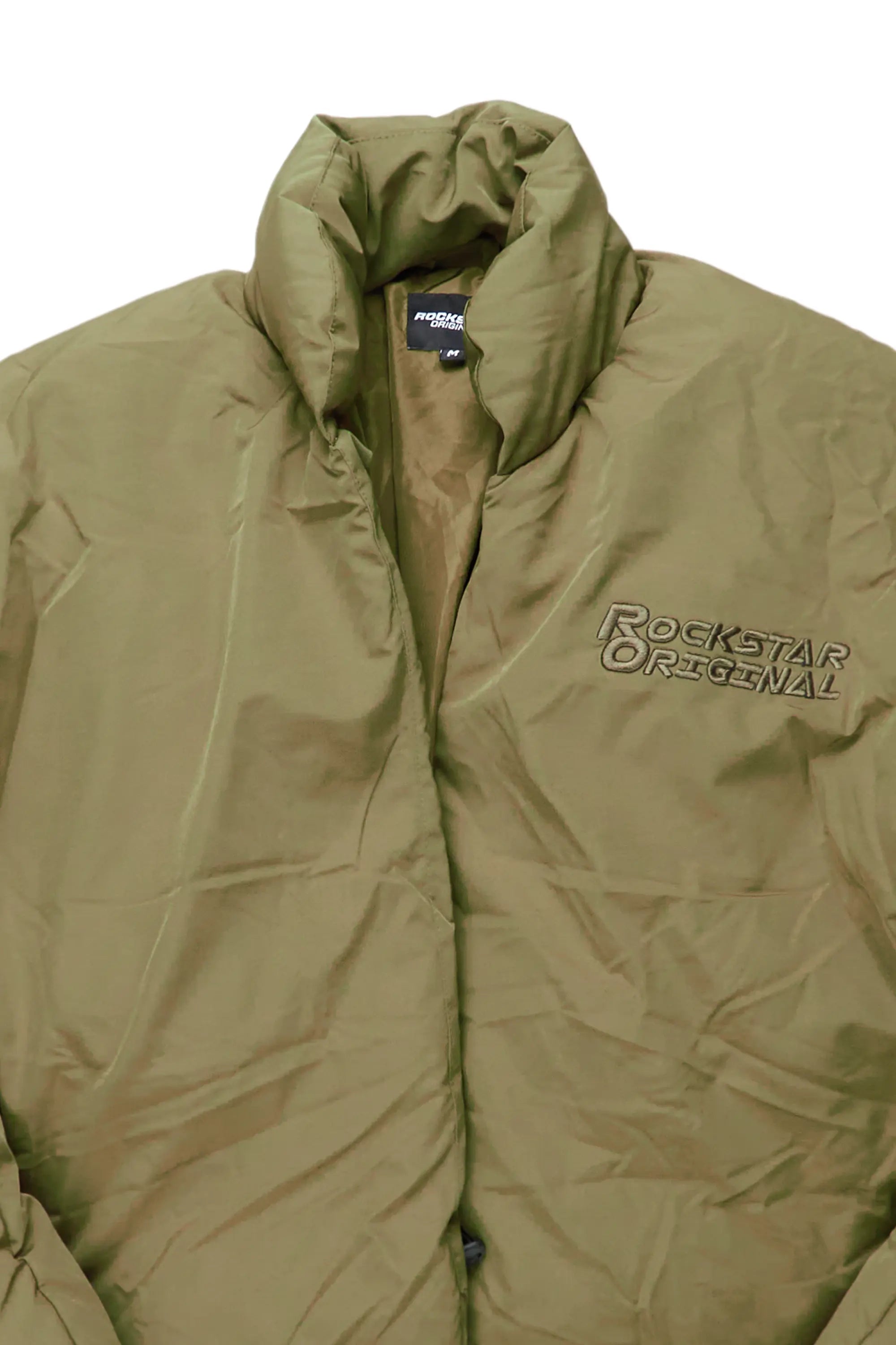 Damien Olive Puffer Jacket