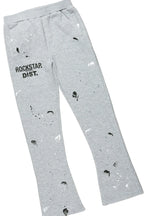 Girls Scarlie Grey Stacked Flare Track Set