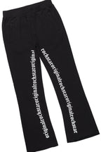 Boys Freedom Black T-Shirt/Stacked Flare Pant Set