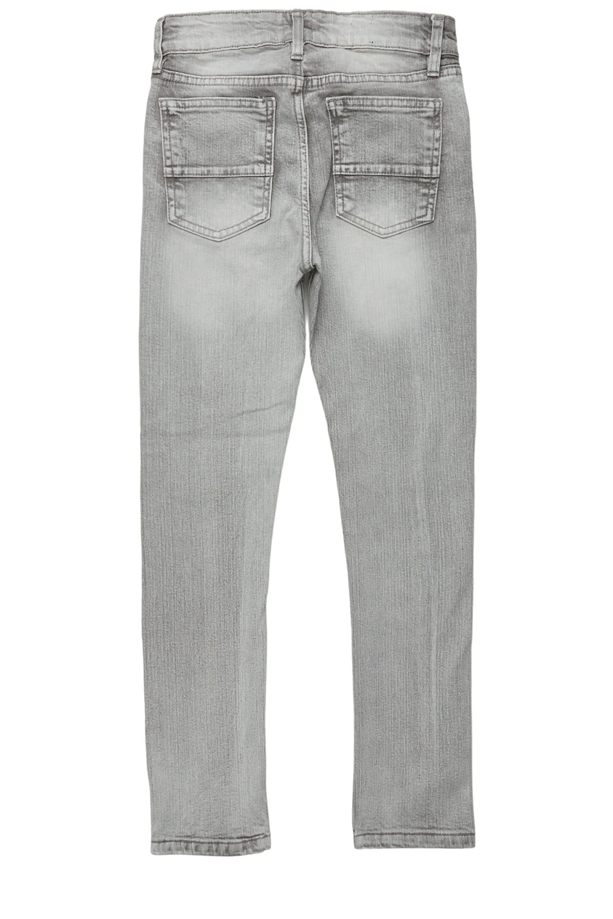 Girls Hadia Grey Ripped Skinny Jean