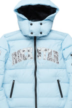 Bronx Baby Blue Heavy Puffer Jacket