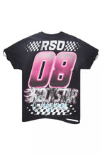 Mistelle Black Oversized T-Shirt