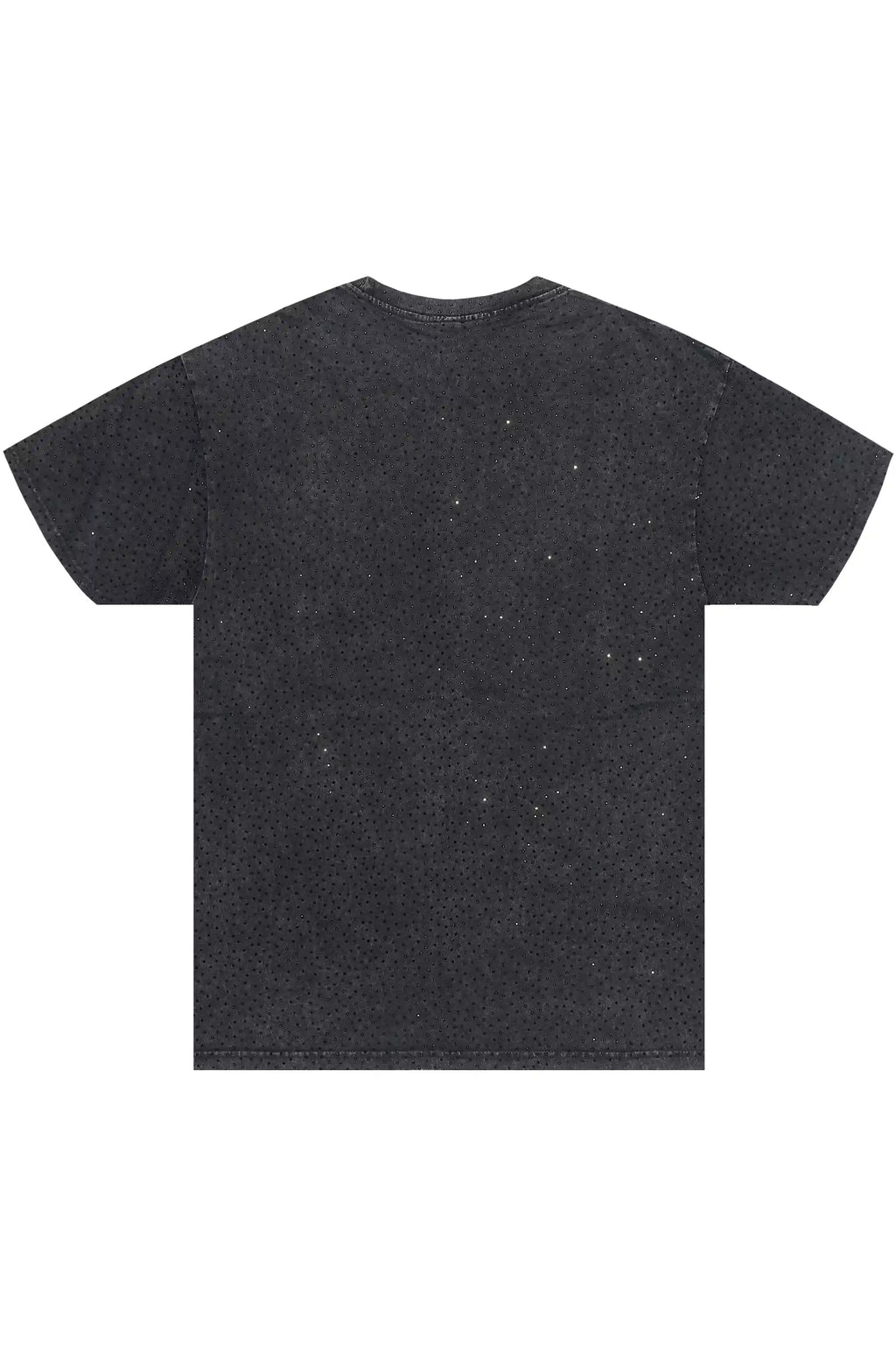 Grill Black/Red Graphic Rhinestone T-Shirt