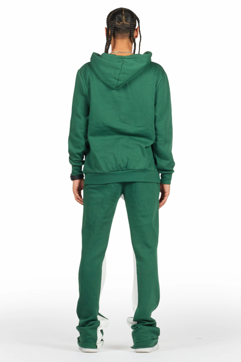Jaco Green Hoodie Baggy Fit Pant Track Set