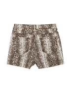 Alexus Snakeskin Short