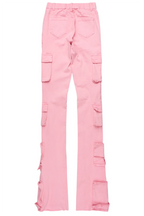 Phoebe Pink Super Stacked Jean