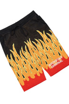 Boys Roeland Black Flame Short Set