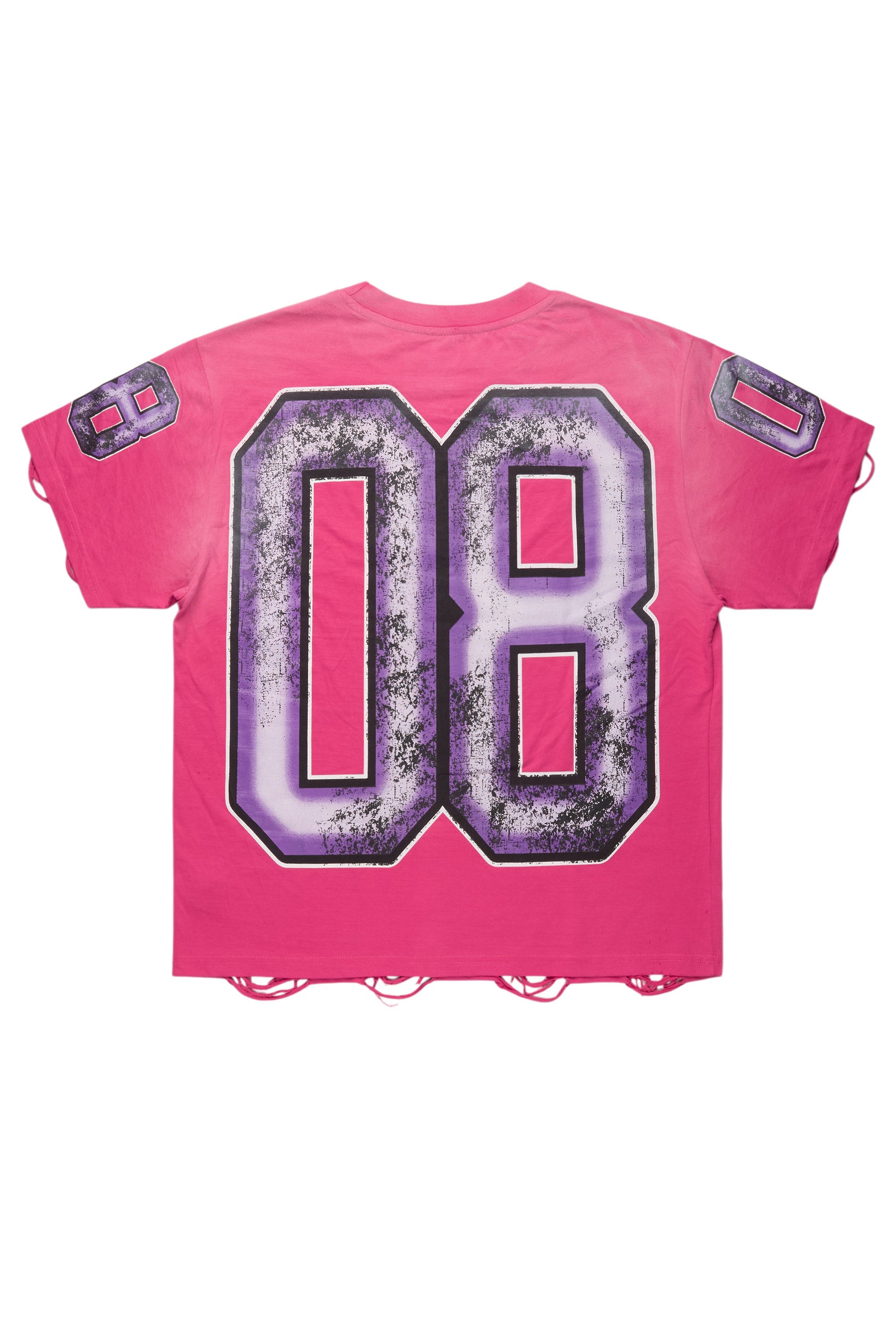 Fields Fuchsia Oversized Graphic T-Shirt