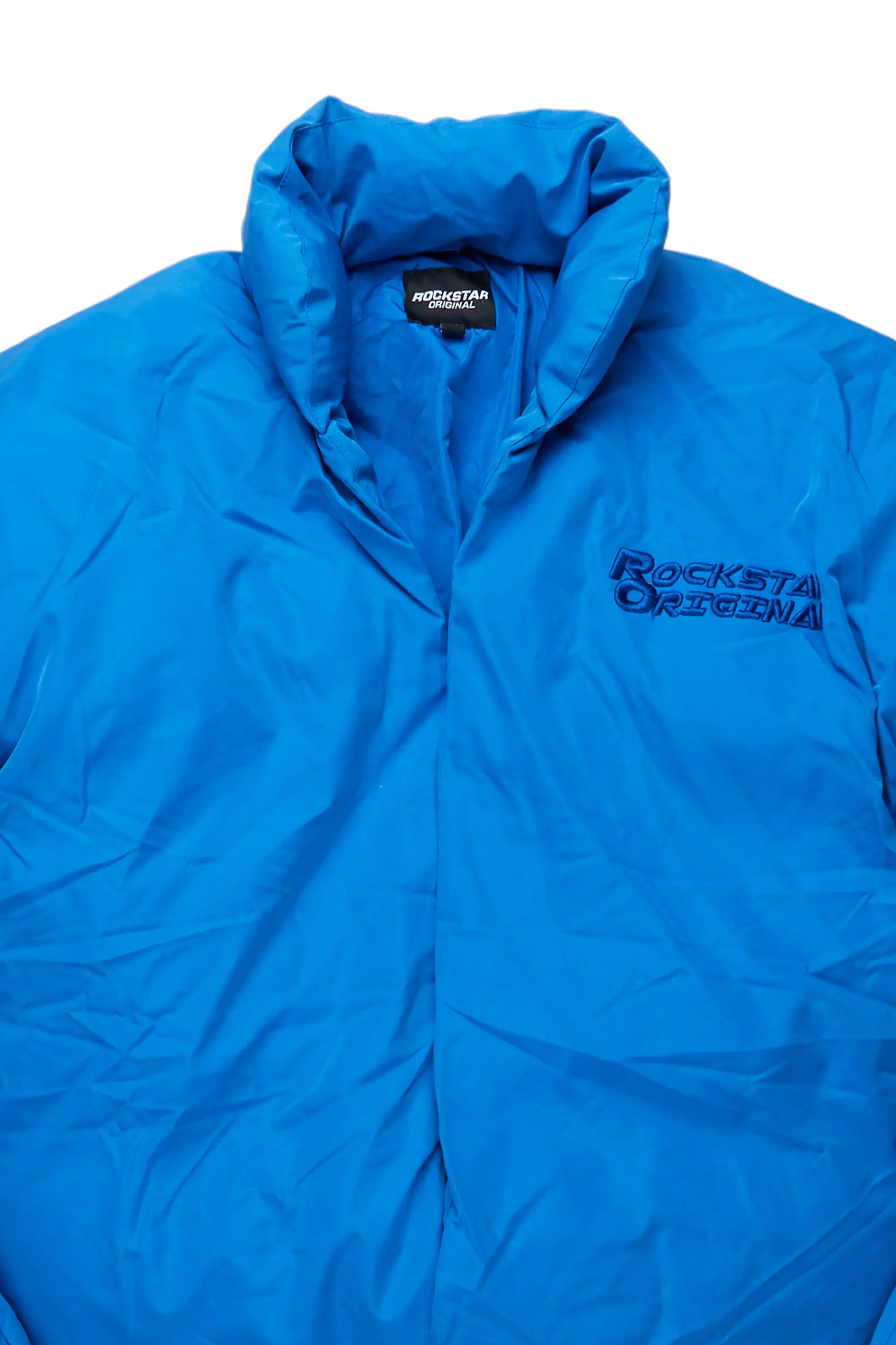 Damien Royal Blue Puffer Jacket