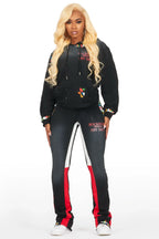 Hailey Black Super Stacked Trackset