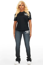 Atlanty 2.0 Black T-Shirt Trackset