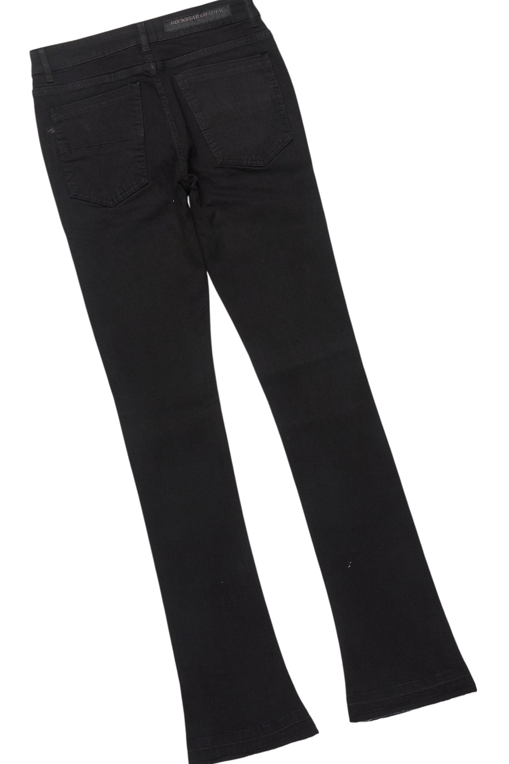 Lake Black/White T-Shirt/Dag Stacked Flare Jean Set