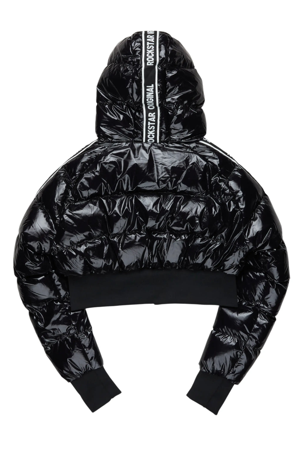 Jackey Black 2.0 Crop Puffer Jacket