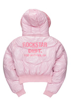 Moncia Pink Puffer Jacket