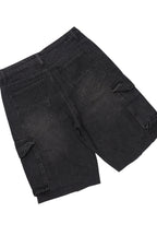 Tally Black T-Shirt/Denim Short Set