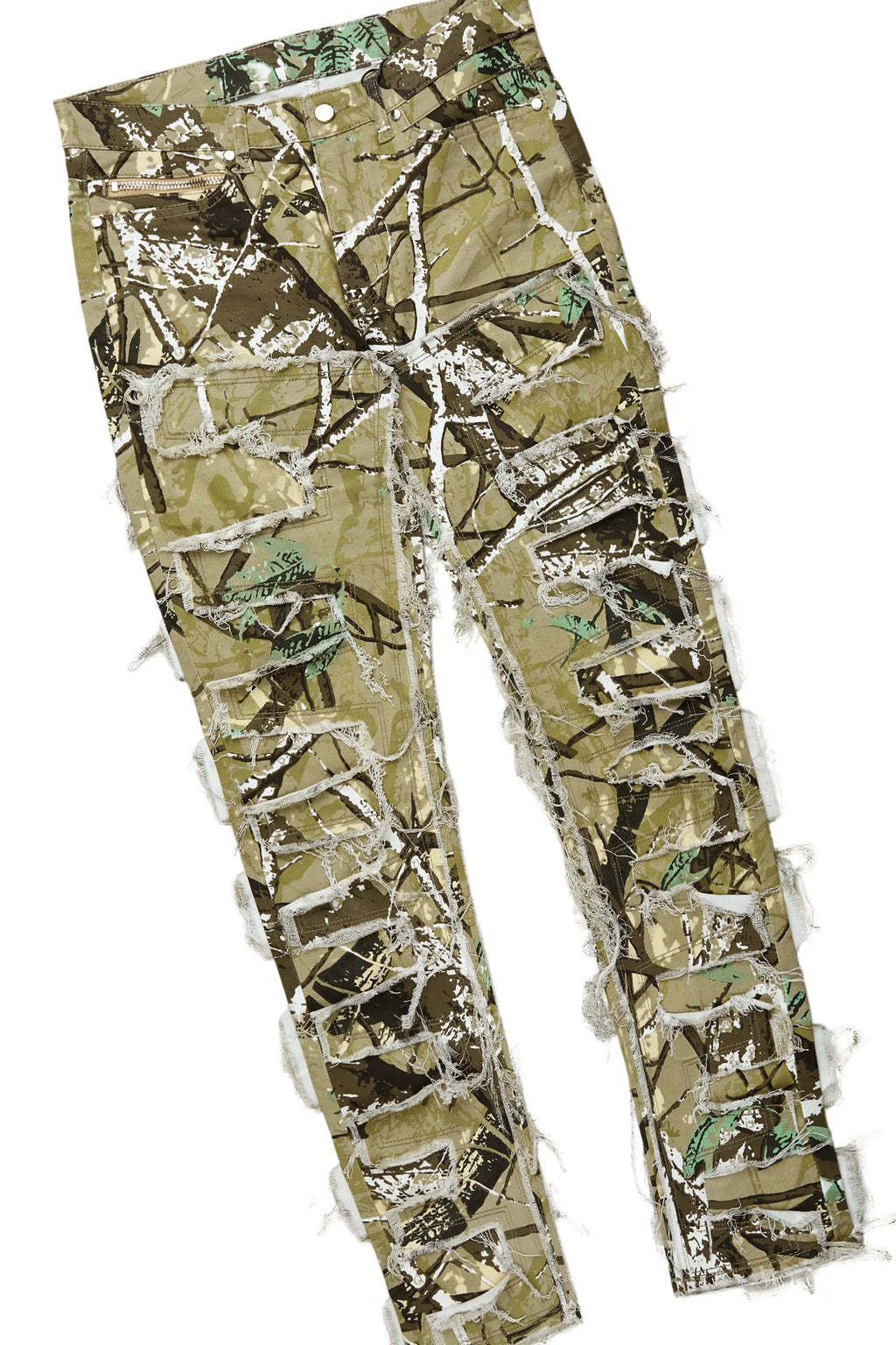 Lake White/Tree Camo T-Shirt & Shake Slim Jean Bundle