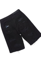 Kip Black T-Shirt/Denim Short Set