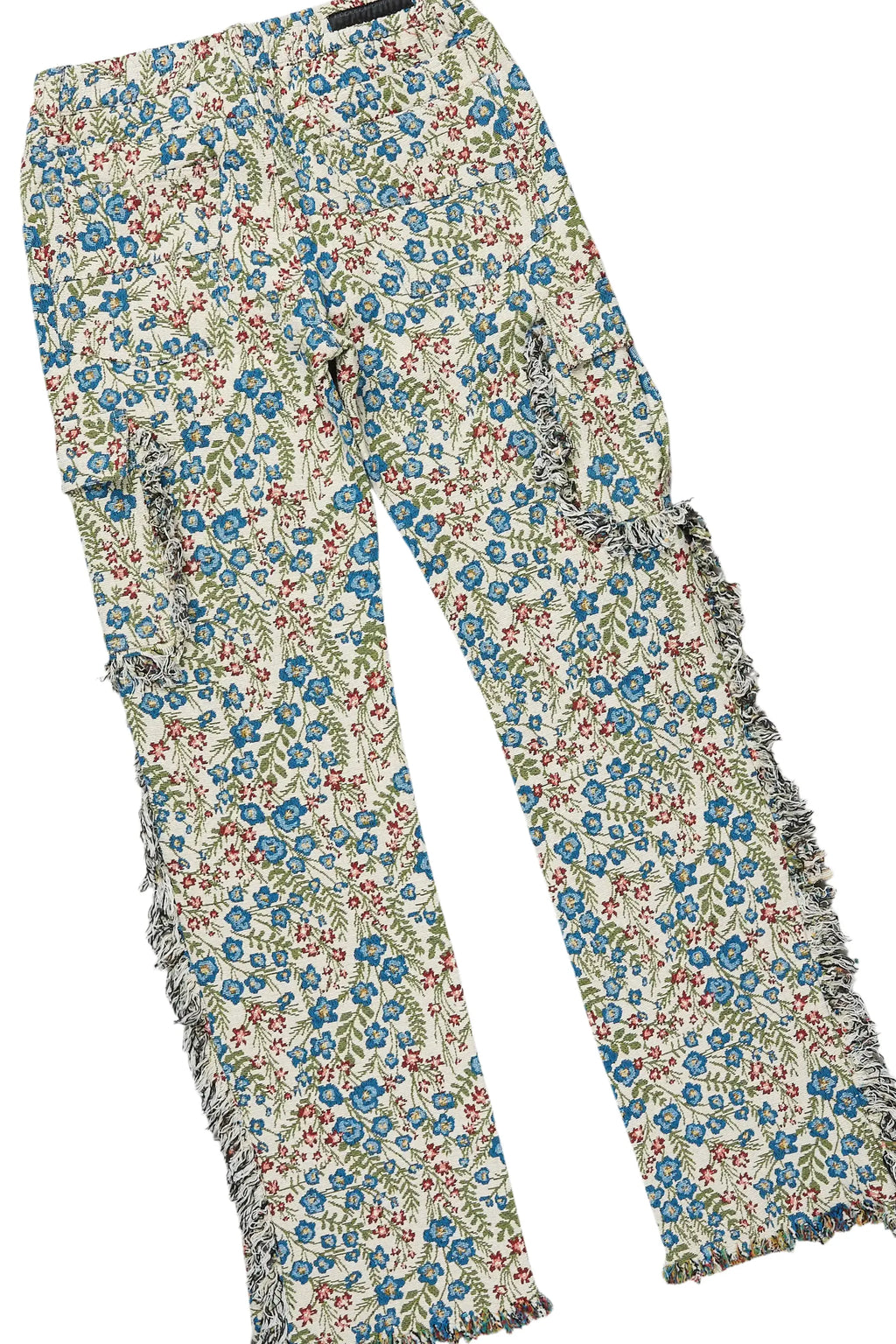 Boys Fallon Vintage Beige Hoodie/Stacked Flare Jean Set