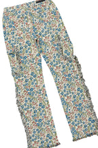 Boys Fallon Vintage Beige Hoodie/Stacked Flare Jean Set