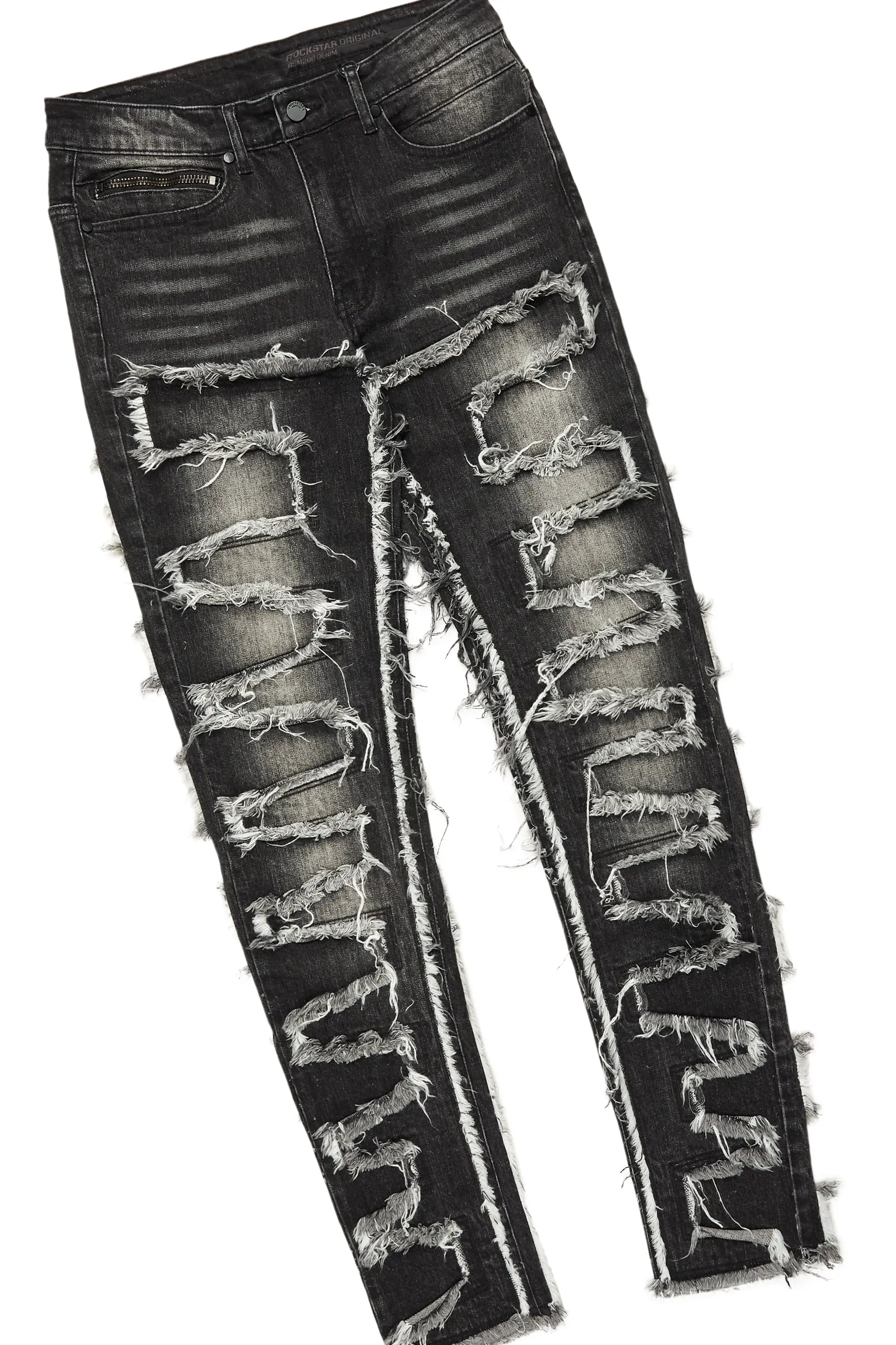 Lake Black/Grey T-Shirt/Shake Slim Fit Jean Bundle