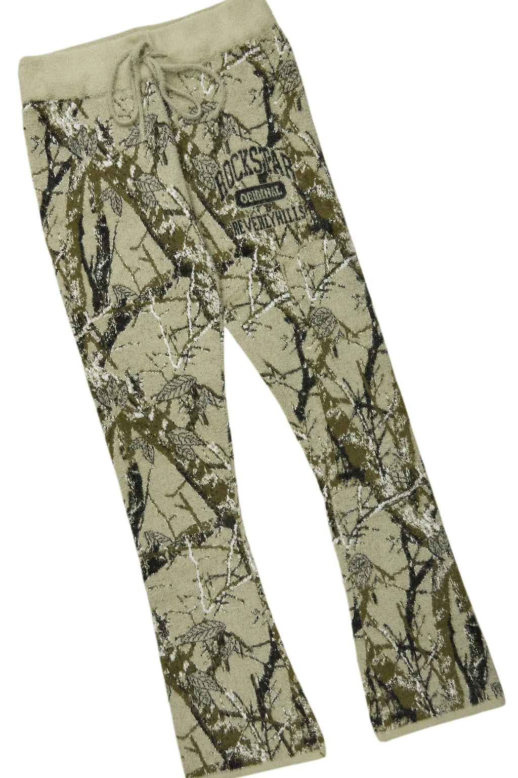 Member Tree Camo Stacked Flare Knitted Mohair Track Set