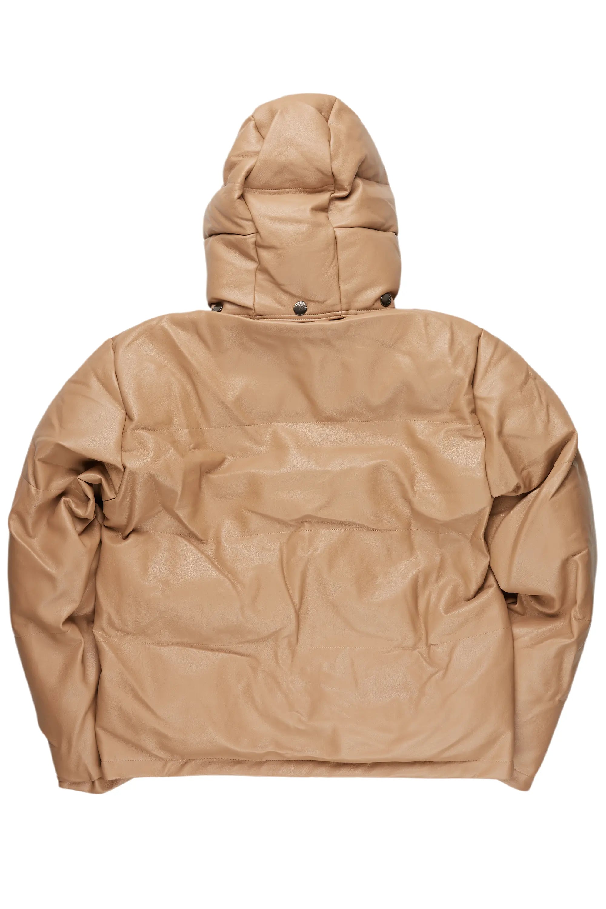 Kensen Beige Puffer Jacket
