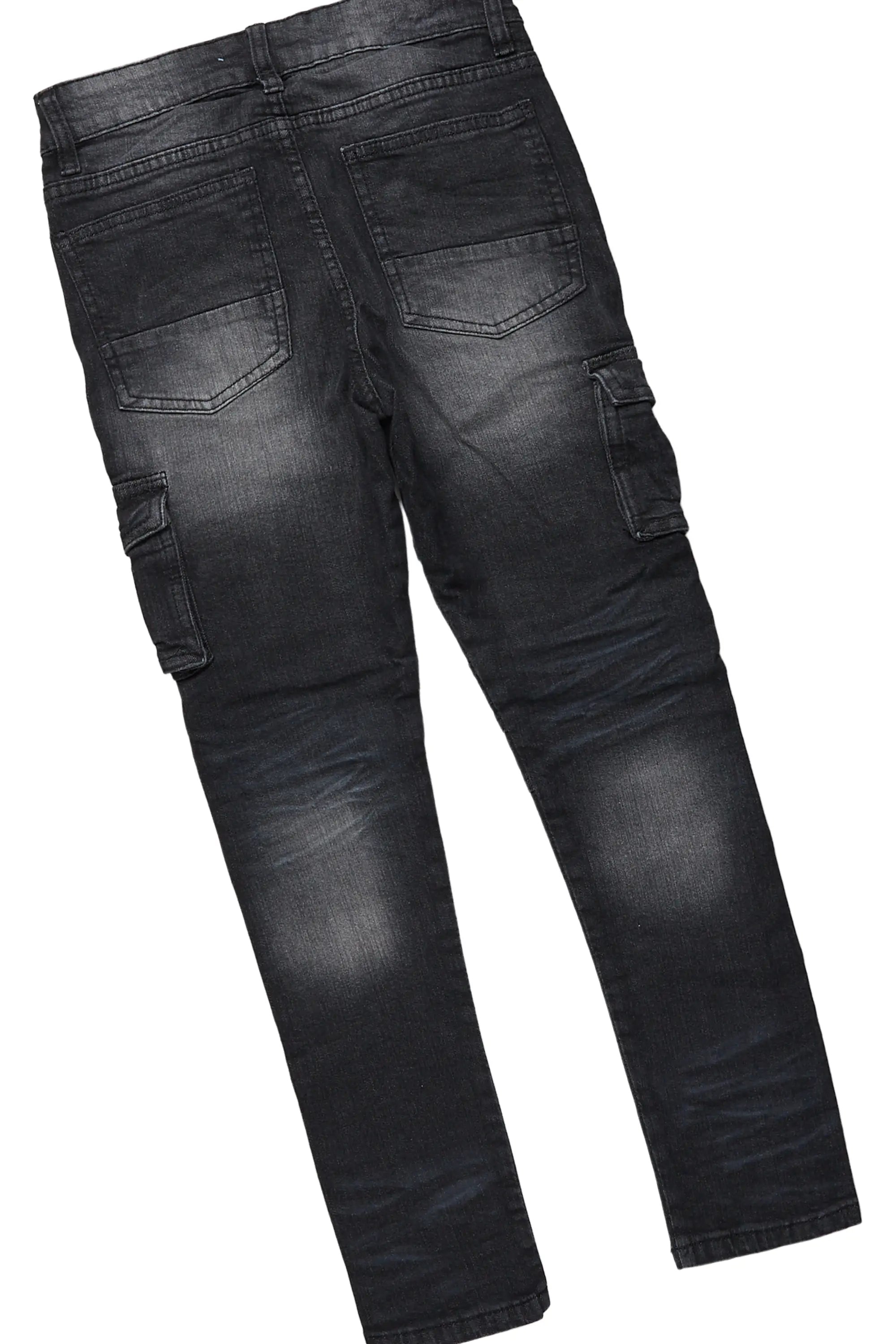 Boys Bail Red T-Shirt/Cargo Skinny Jean Set