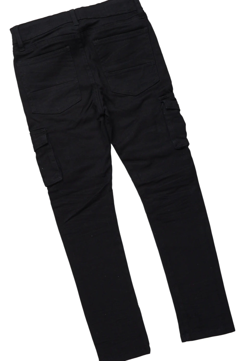 Boys Safi White/Black T-Shirt/Cargo Jean Set