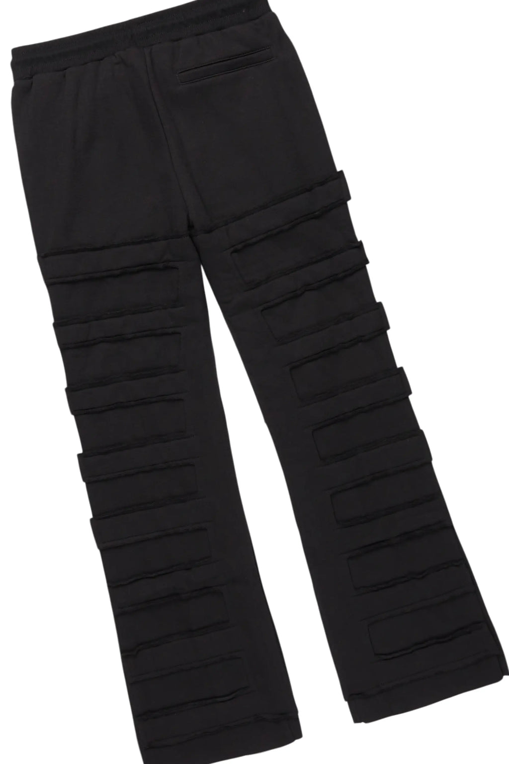 Boys Emilio Black T-Shirt Flare Sweat Pant Set
