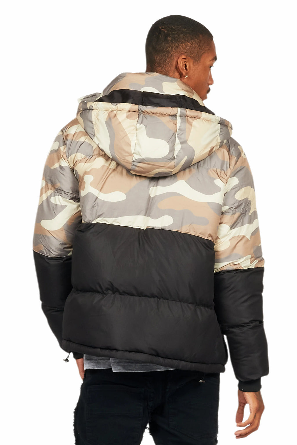 Jensen Camo Puffer Jacket