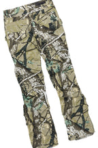 Boys Palmer Black/Yellow Hoodie/Stacked Flare Jean Set