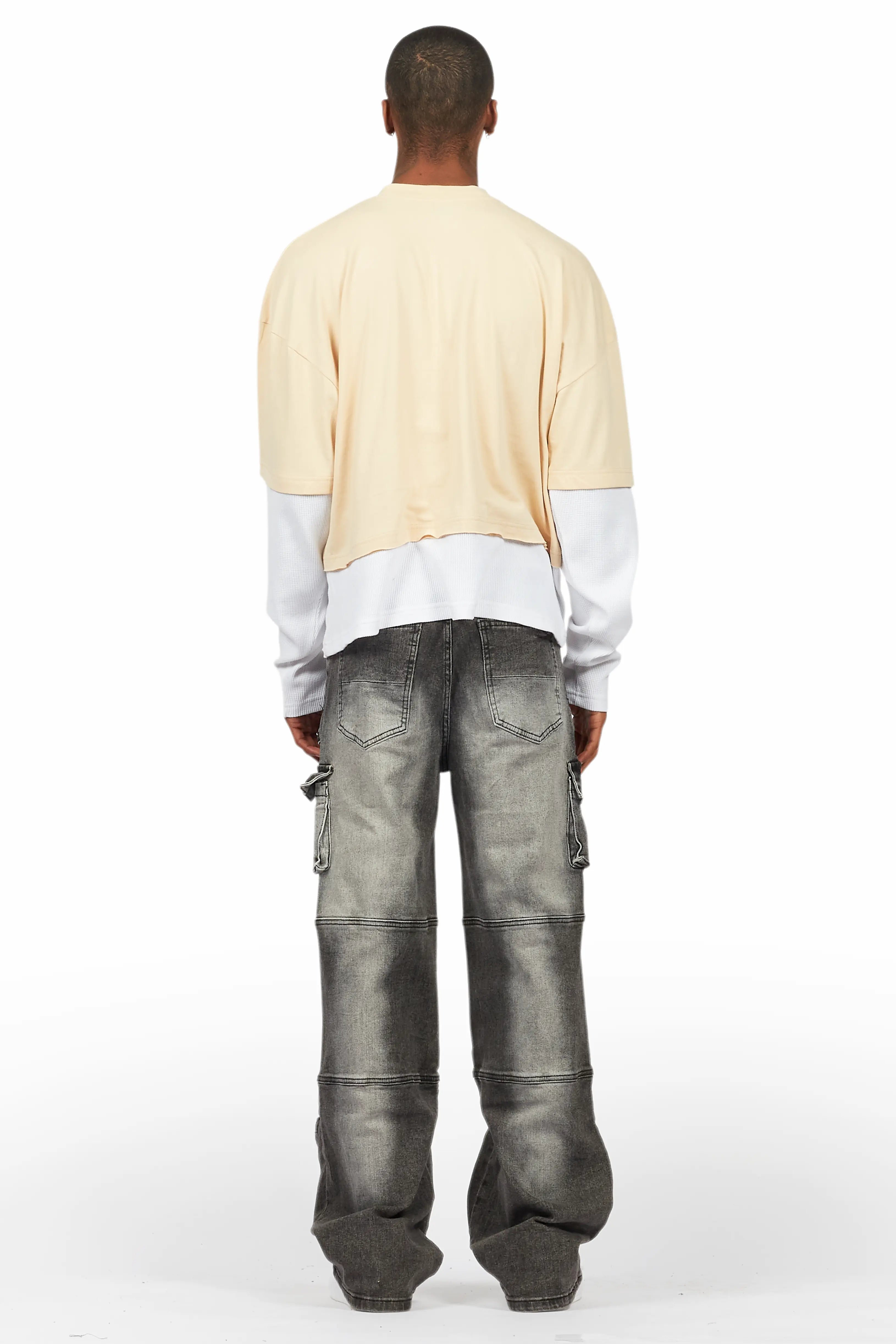 Berdi Black Wash Baggy Fit Jean