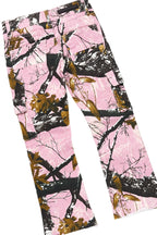 Girls Mia Pink Hoodie/Stacked Flare Jean Set