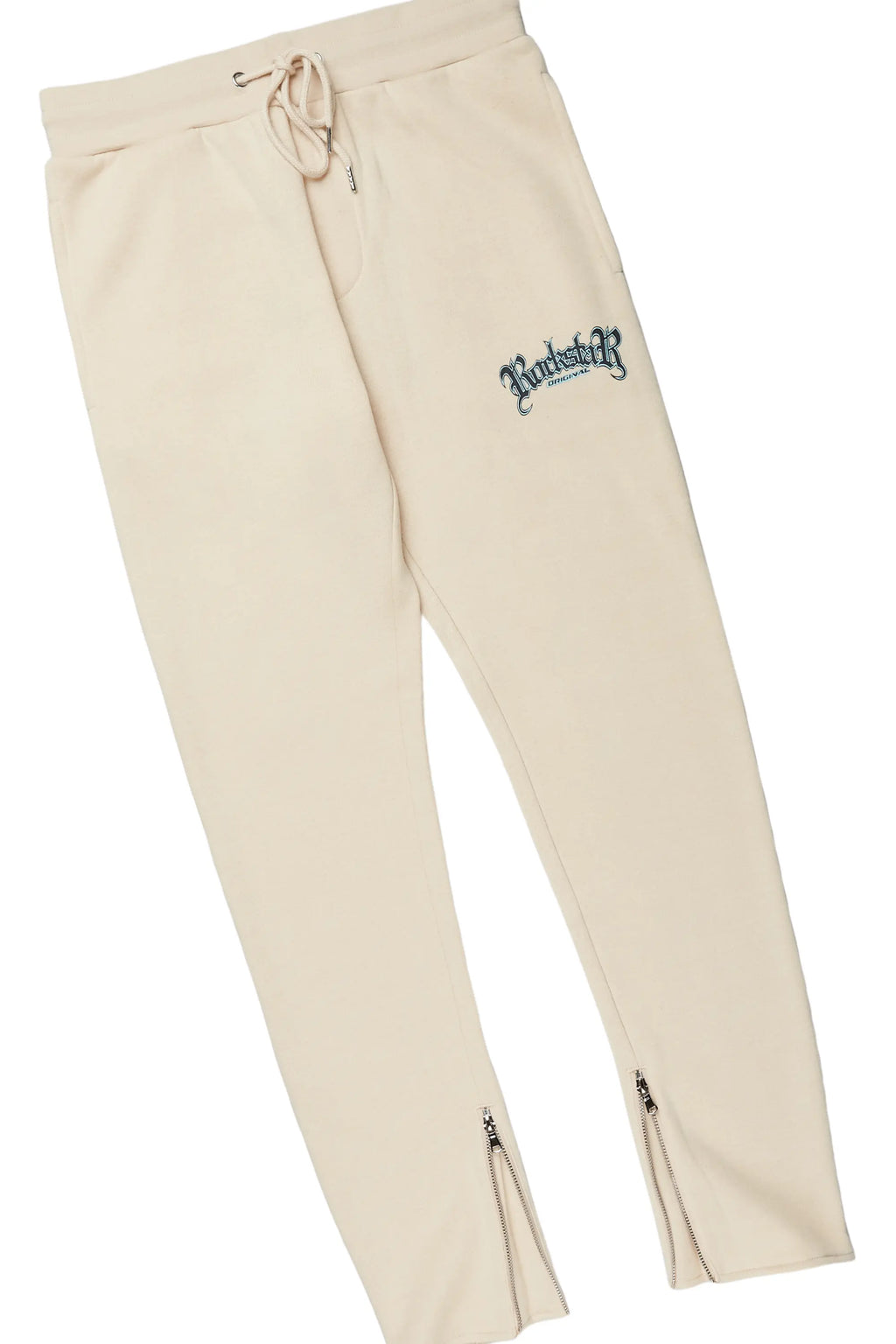 Alistair Beige Slim Fit Track Set