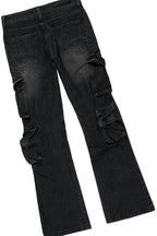 Boys Wizzurd White/Blue  T-Shirt/Baggy Fit Jean Set