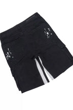 Boys All Star Black T-Shirt/Denim Short Set