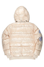 Cortland Beige Heavy Puffer Jacket