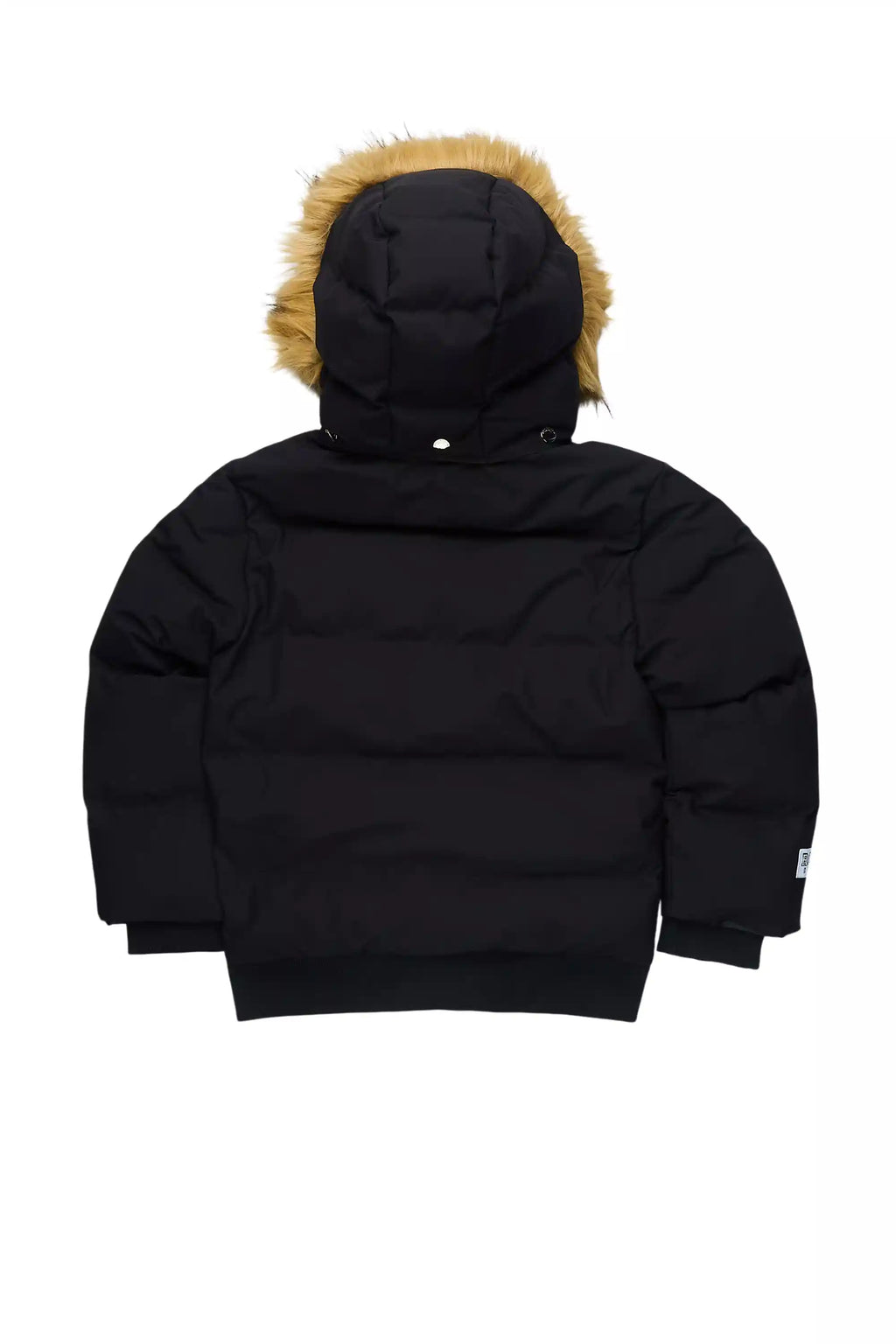 Boys Keoni Black Puffer Jacket